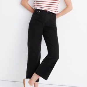 Madewell Slim Wide Leg Crop
